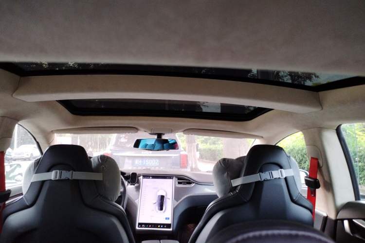 Used Tesla Model S 2014 S P85 Headliner
