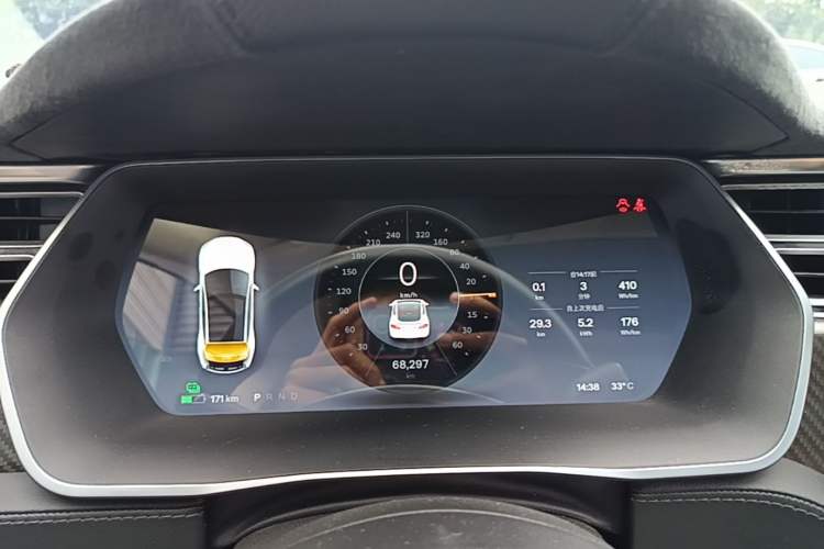 Used Tesla Model S 2014 S P85 Instrument Cluster