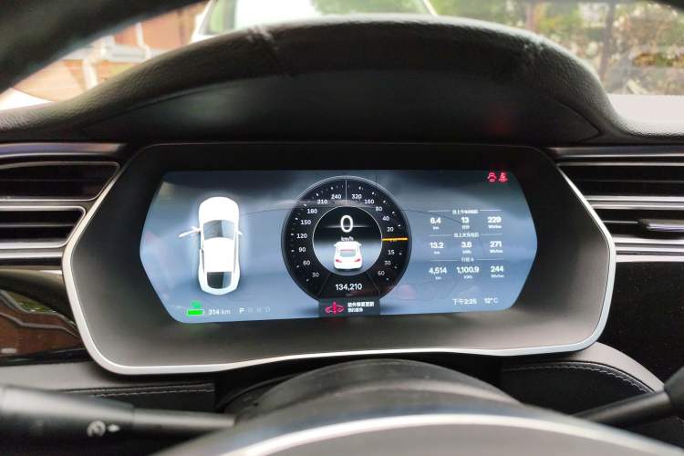 Used Tesla Model S 2014 S 85 Instrument Cluster