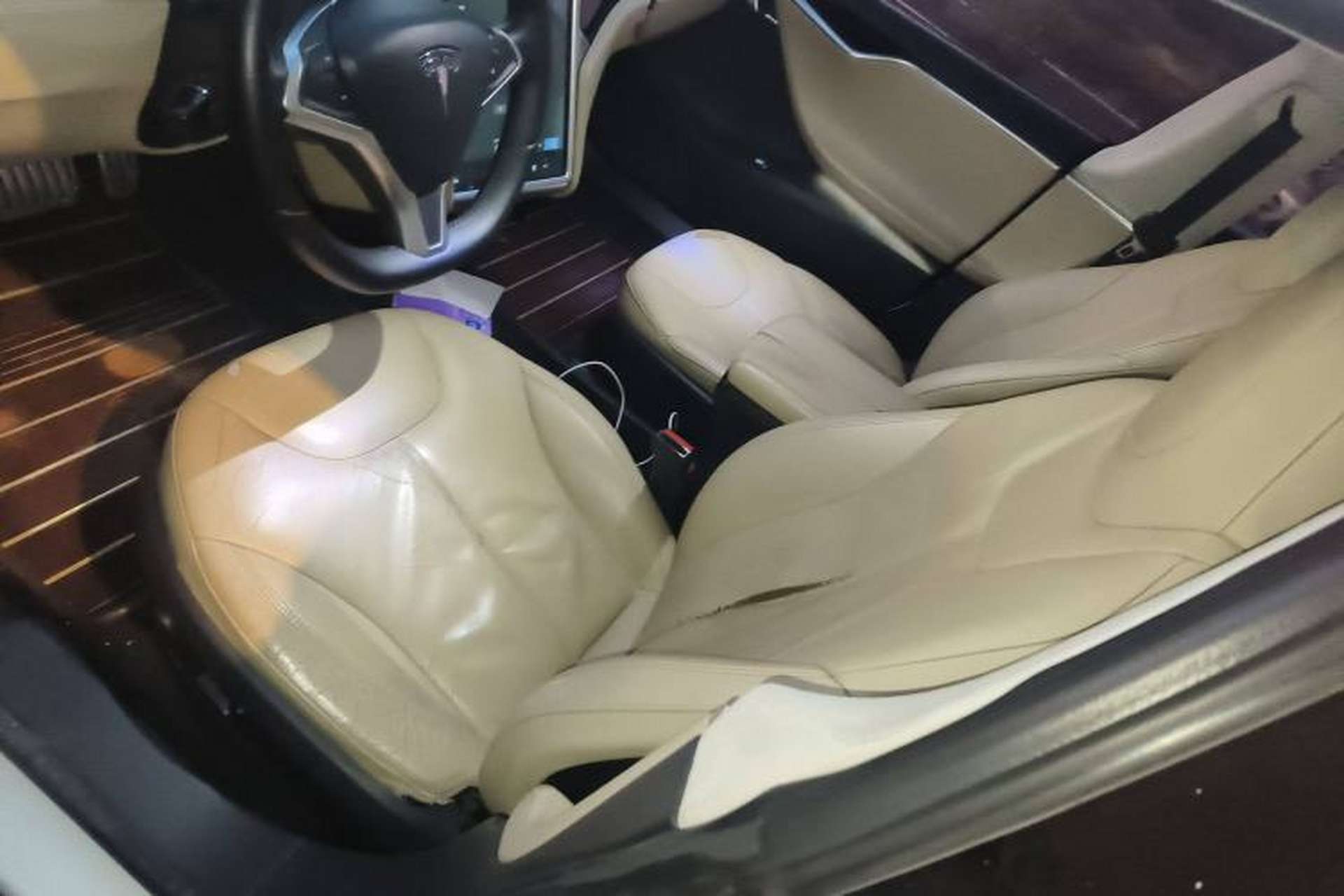 Used Tesla Model S 2014 S P85 Left Front Seat