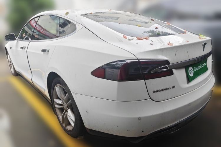 Used Tesla Model S 2014 S 60 Rear Left 45 Deg