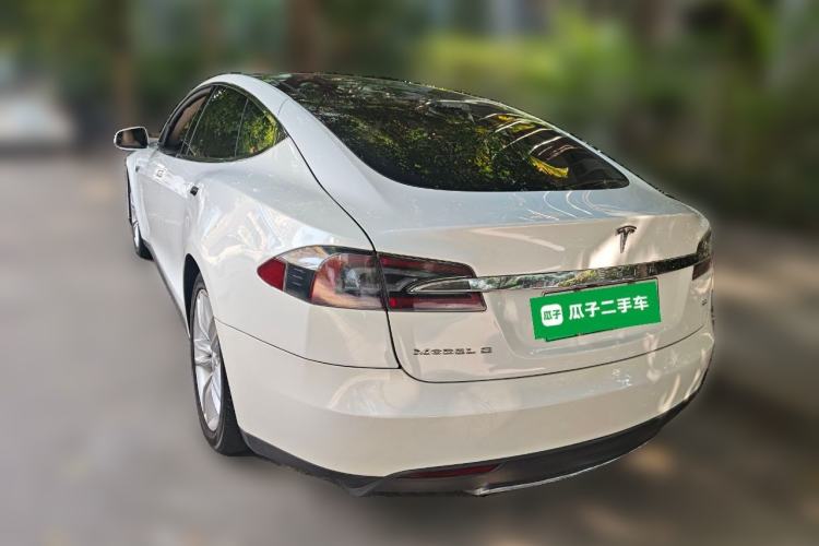 Used Tesla Model S 2014 S 85 Rear Left 45 Deg
