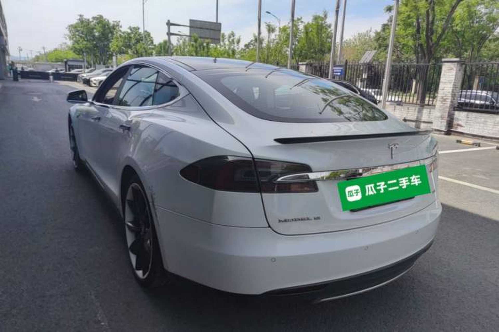 Used Tesla Model S 2014 S 85 Rear Left 45 Deg