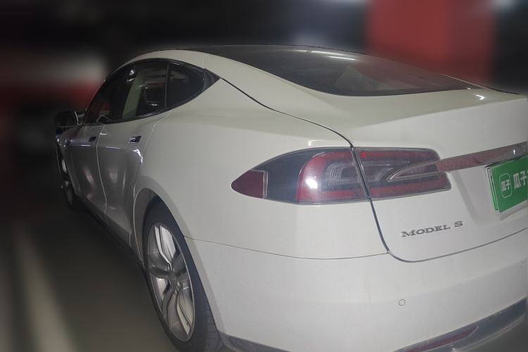 Used Tesla Model S 2014 S 85 Rear Left 45 Deg