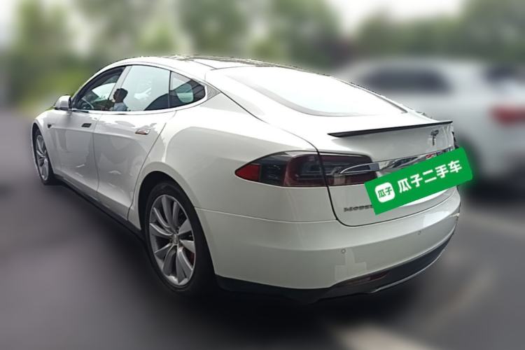 Used Tesla Model S 2014 S P85 Rear Left 45 Deg