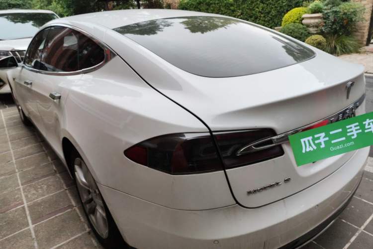 Used Tesla Model S 2014 S 85 Rear Left 45 Deg