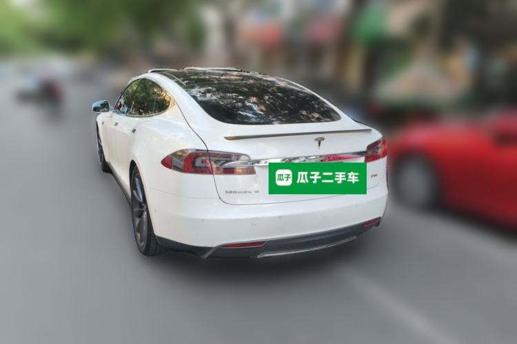 Used Tesla Model S 2014 S P85 Rear Left 45 Deg