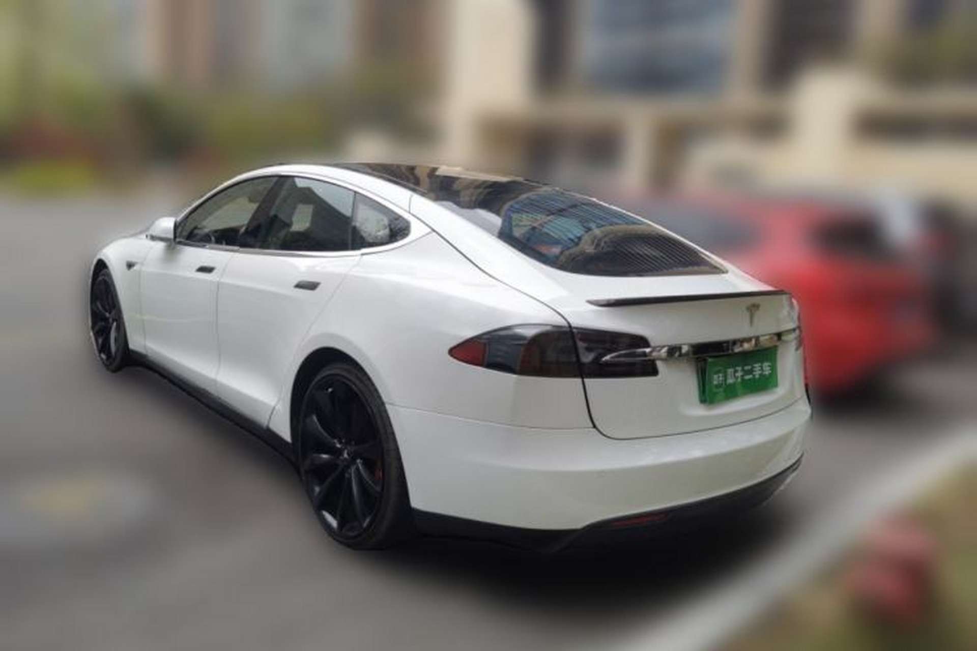 Used Tesla Model S 2014 S 85 Rear Left 45 Deg