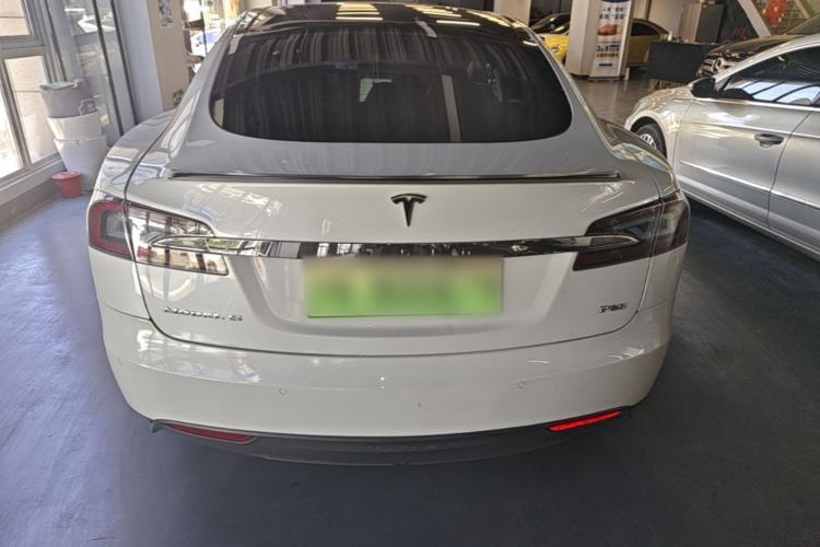 Used Tesla Model S 2014 S P85 Rear