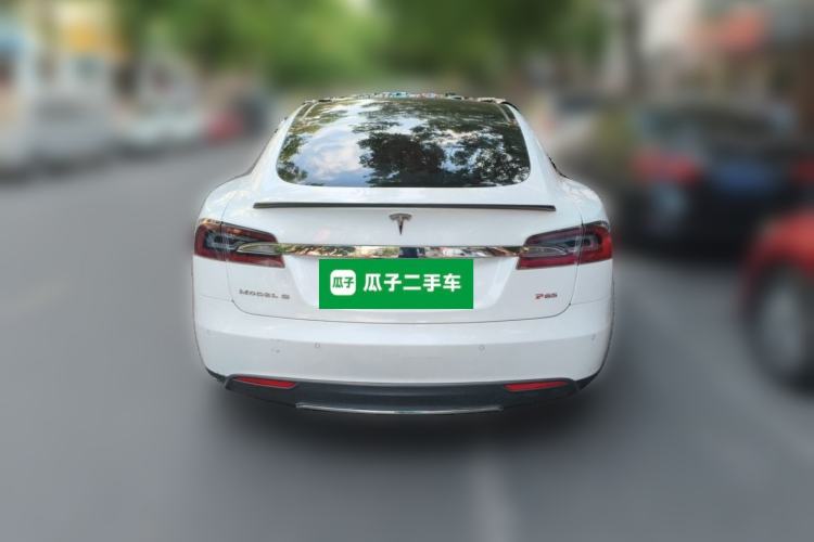 Used Tesla Model S 2014 S P85 Rear