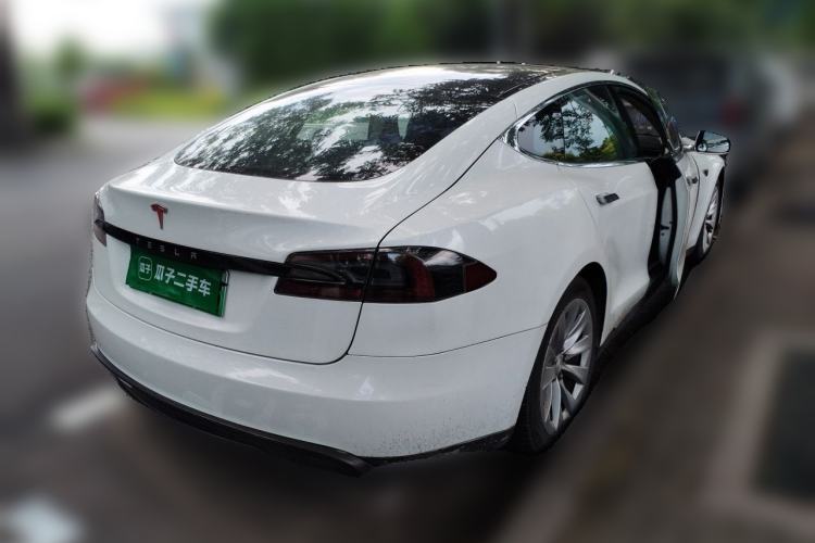 Used Tesla Model S 2014 S P85 Rear Right 45 Deg