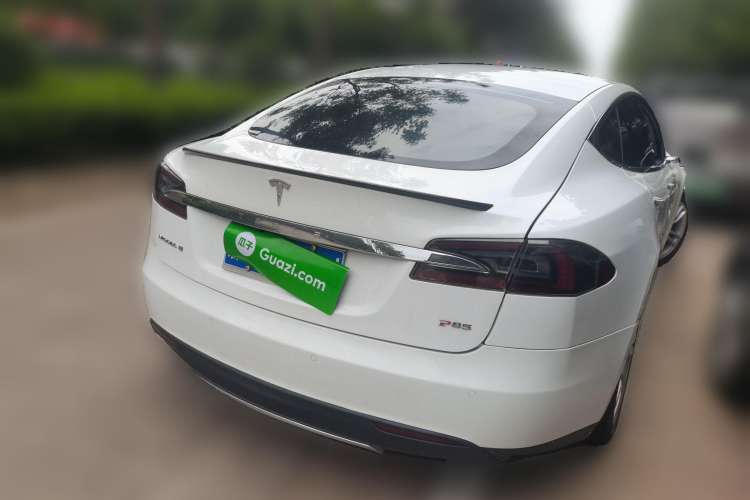 Used Tesla Model S 2014 S P85 Rear Right 45 Deg
