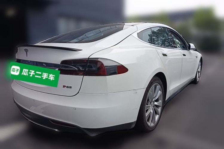 Used Tesla Model S 2014 S P85 Rear Right 45 Deg