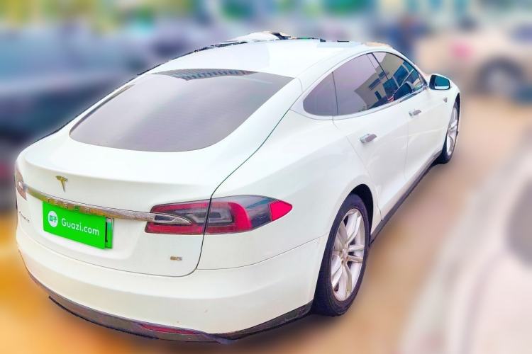Used Tesla Model S 2014 S 85 Rear Right 45 Deg