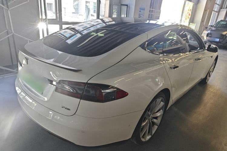 Used Tesla Model S 2014 S P85 Rear Right 45 Deg