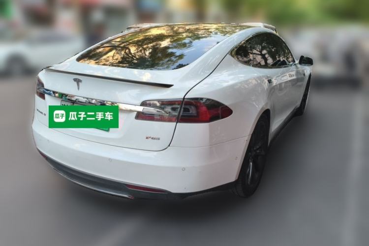 Used Tesla Model S 2014 S P85 Rear Right 45 Deg
