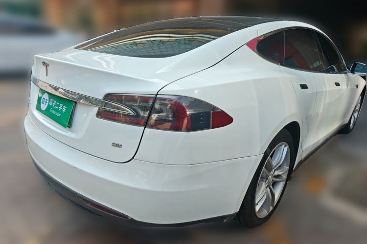 Used Tesla Model S 2014 S 85 Rear Right 45 Deg