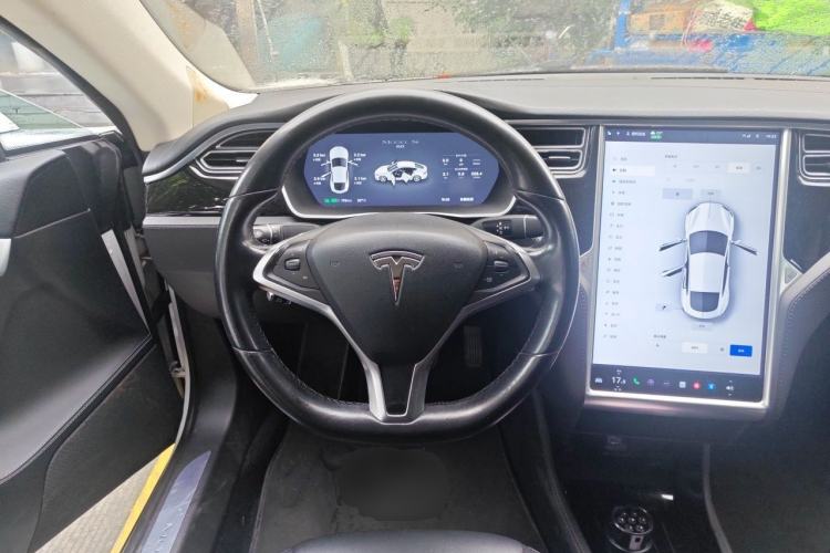 Used Tesla Model S 2014 S 60 Steering Wheel