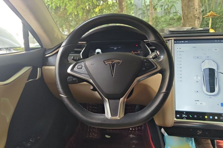 Used Tesla Model S 2014 S 85 Steering Wheel