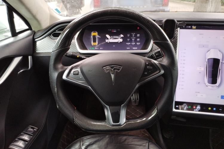 Used Tesla Model S 2014 S P85 Steering Wheel