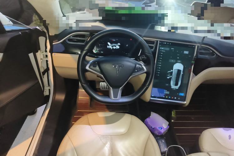 Used Tesla Model S 2014 S P85 Steering Wheel