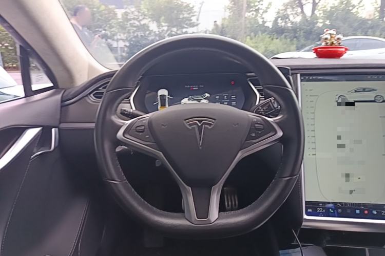 Used Tesla Model S 2014 S P85 Steering Wheel