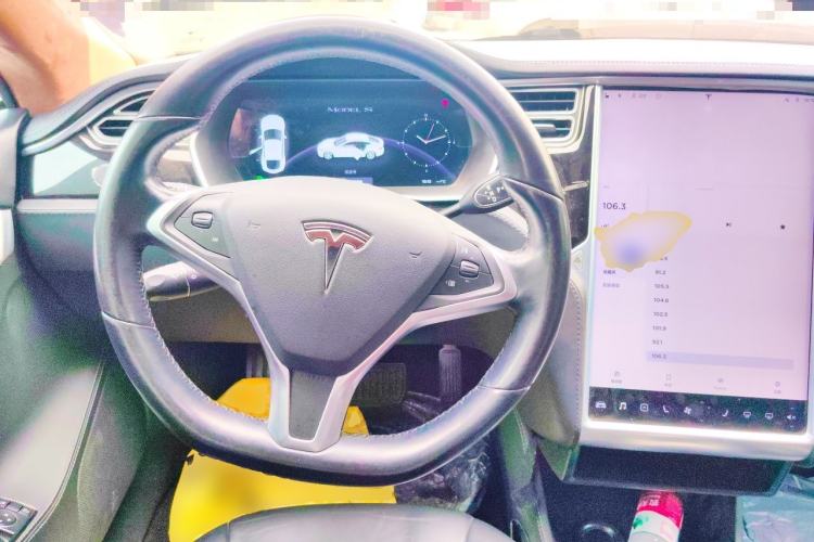 Used Tesla Model S 2014 S 85 Steering Wheel