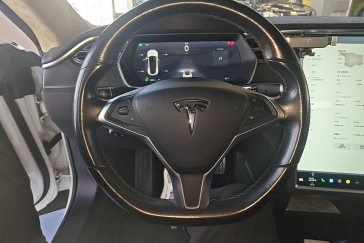 Used Tesla Model S 2014 S P85 Steering Wheel