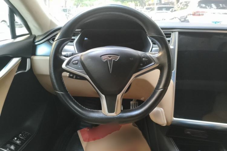 Used Tesla Model S 2014 S P85 Steering Wheel