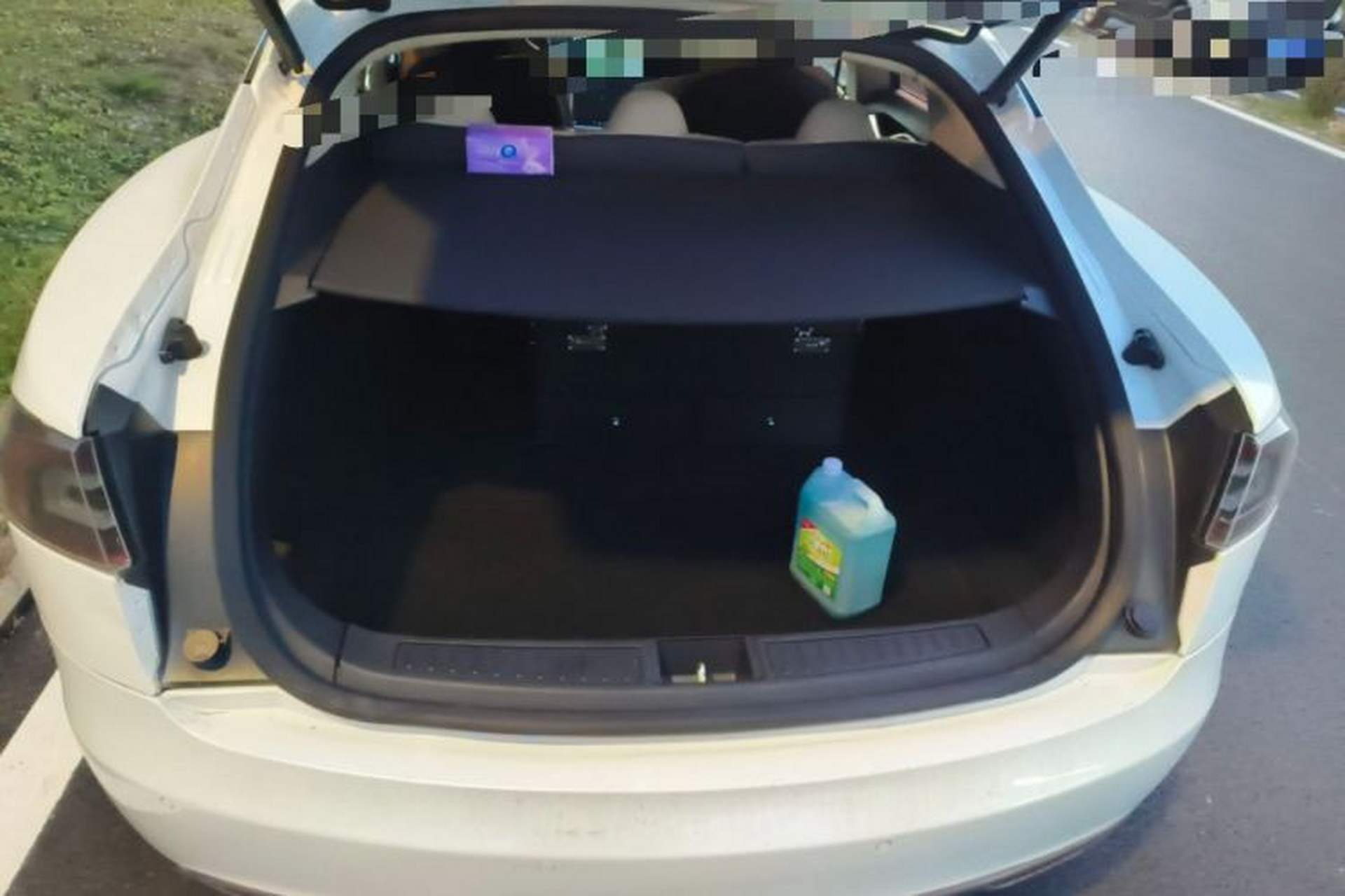 Used Tesla Model S 2014 S P85 Trunk