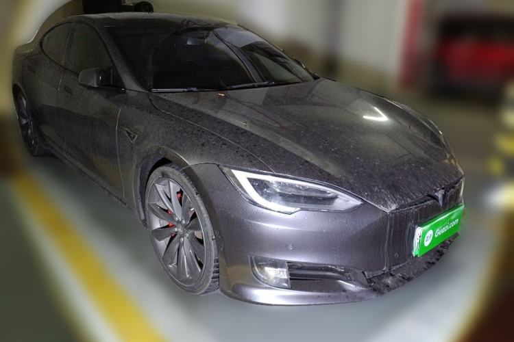 Used Tesla Model S 2015 S P85D Front Right 45 Deg
