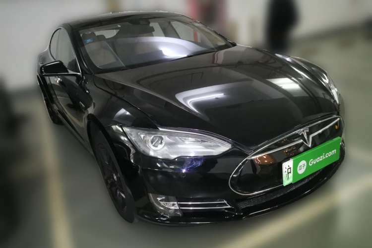 Used Tesla Model S 2015 S 85D Front Right 45 Deg