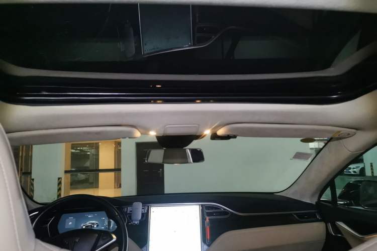 Used Tesla Model S 2015 S 85D Headliner