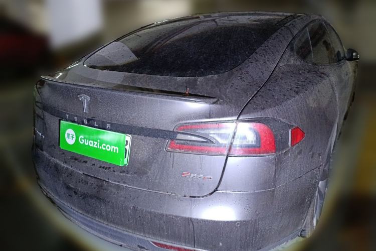 Used Tesla Model S 2015 S P85D Rear