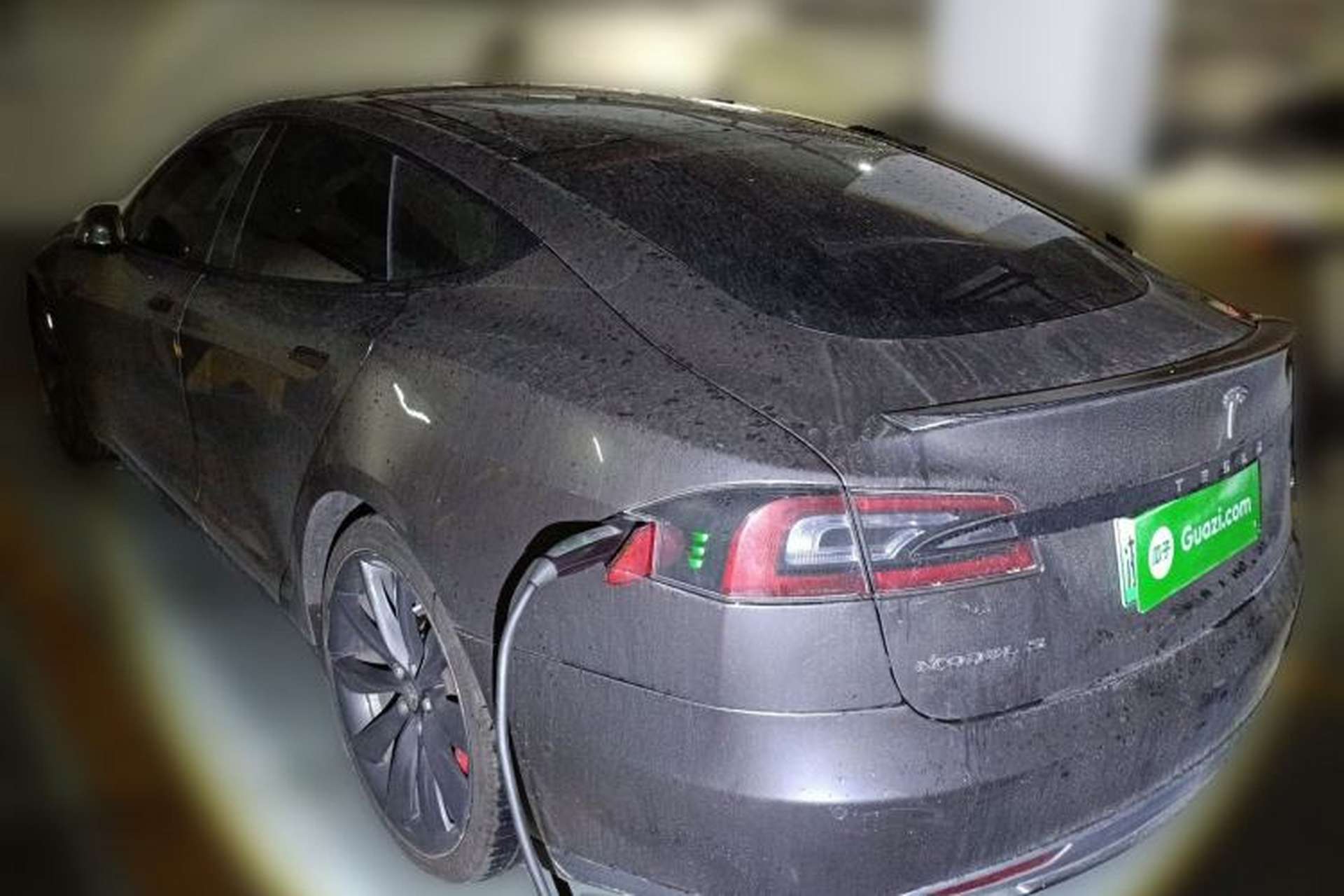 Used Tesla Model S 2015 S P85D Rear Left 45 Deg