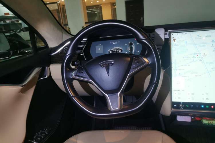 Used Tesla Model S 2015 S 85D Steering Wheel
