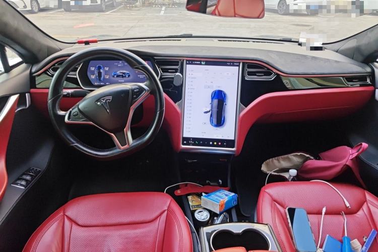 Used Tesla Model S 2015 S 85D Center Console