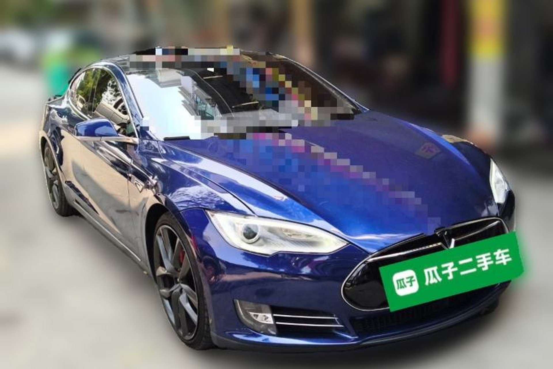 Used Tesla Model S 2015 S P85D Front Right 45 Deg
