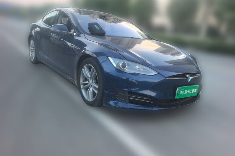 Used Tesla Model S 2015 S 70D Front Right 45 Deg