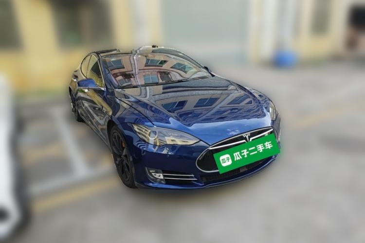 Used Tesla Model S 2015 S 85D Front Right 45 Deg