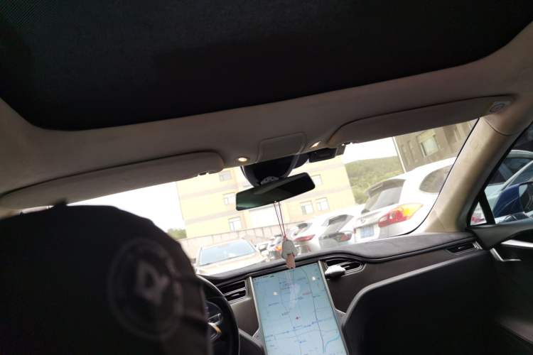 Used Tesla Model S 2015 S 70D Headliner