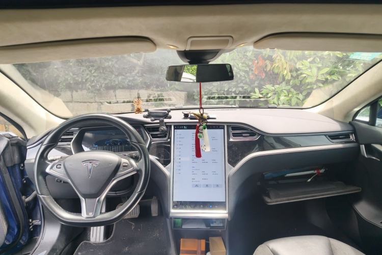 Used Tesla Model S 2015 S 70 Headliner