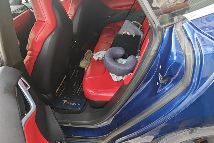 Used Tesla Model S 2015 S 85D Left Rear Seat