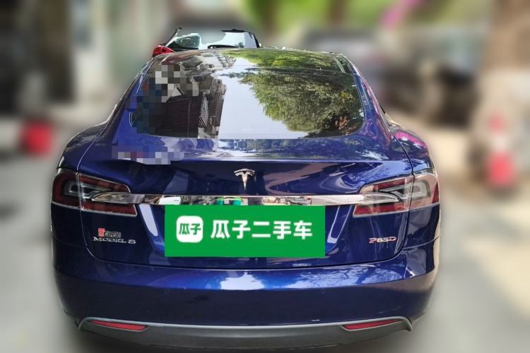 Used Tesla Model S 2015 S P85D Rear