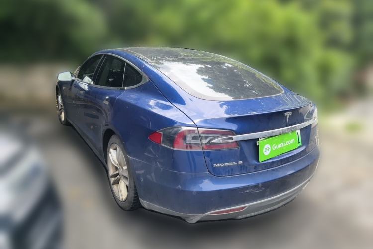 Used Tesla Model S 2015 S 70 Rear Left 45 Deg