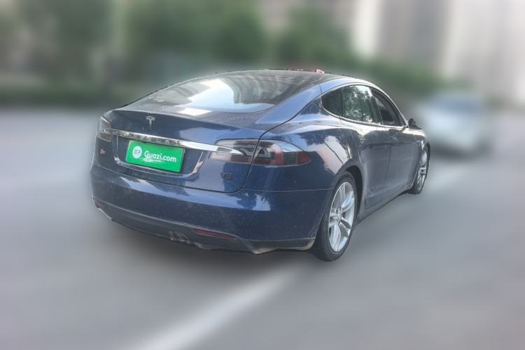 Used Tesla Model S 2015 S 70D Rear Right 45 Deg