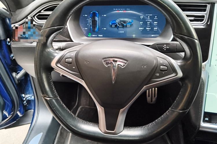 Used Tesla Model S 2015 S P85D Steering Wheel