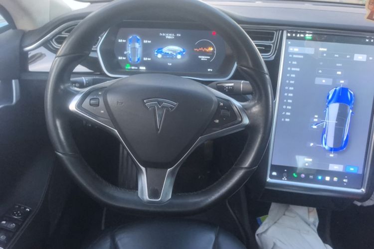 Used Tesla Model S 2015 S 70D Steering Wheel