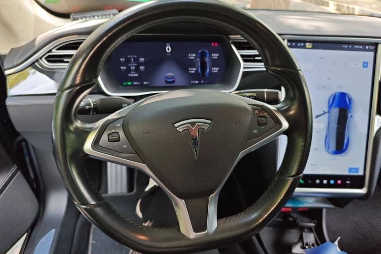 Used Tesla Model S 2015 S 70D Steering Wheel