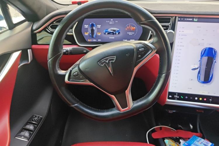 Used Tesla Model S 2015 S 85D Steering Wheel